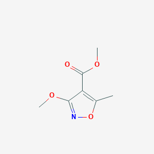 Methyl 3-methoxy-5-methyl-1,2-oxazole-4-carboxylate