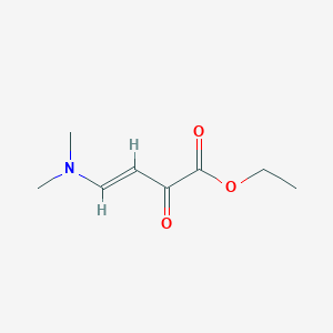 molecular formula C8H13NO3 B2923051 Ethyl 4-(dimethylamino)-2-oxobut-3-enoate CAS No. 1260824-43-8; 67751-14-8