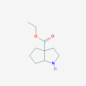 Ethyl octahydrocyclopenta[b]pyrrole-3a-carboxylate