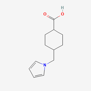 4-(1H-Pyrrol-1-ylmethyl)cyclohexanecarboxylic acid