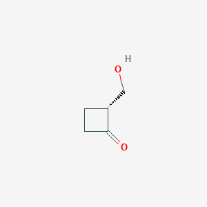 molecular formula C5H8O2 B2923102 2-(羟甲基)环丁酮 CAS No. 23107-52-0