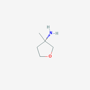 B2923107 3-Amino-3-methyl-tetrahydrofuran CAS No. 1158760-25-8
