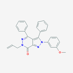 6-allyl-2-(3-methoxyphenyl)-3,4-diphenyl-2,6-dihydro-7H-pyrazolo[3,4-d]pyridazin-7-one