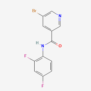 5-bromo-N-(2,4-difluorophenyl)nicotinamide