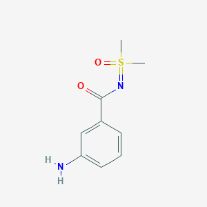 3-amino-N-[dimethyl(oxo)-$l^{6}-sulfanylidene]benzamide