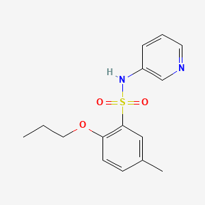 5-methyl-2-propoxy-N-(3-pyridinyl)benzenesulfonamide