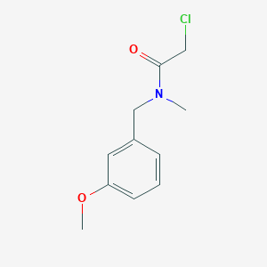 2-chloro-N-[(3-methoxyphenyl)methyl]-N-methylacetamide