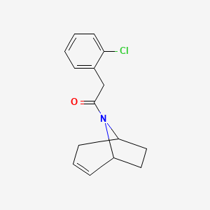 1-((1R,5S)-8-azabicyclo[3.2.1]oct-2-en-8-yl)-2-(2-chlorophenyl)ethanone