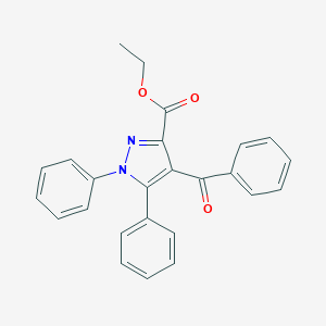 ethyl 4-benzoyl-1,5-diphenyl-1H-pyrazole-3-carboxylate