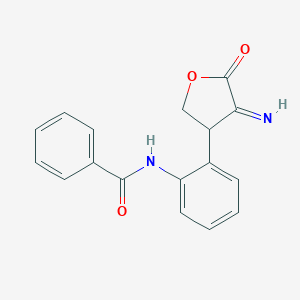 N-[2-(4-imino-5-oxotetrahydro-3-furanyl)phenyl]benzamide