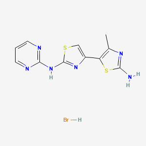 4'-Methyl-n*2*-pyrimidin-2-yl-[4,5']bithiazolyl-2,2'-diamine hydrobromide