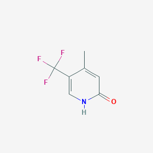 molecular formula C7H6F3NO B2923394 4-Methyl-5-(trifluoromethyl)pyridin-2-ol CAS No. 1590412-13-7