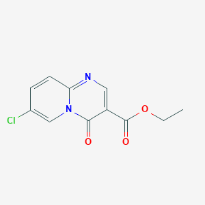 B2923539 ethyl 7-chloro-4-oxo-4H-pyrido[1,2-a]pyrimidine-3-carboxylate CAS No. 16867-55-3