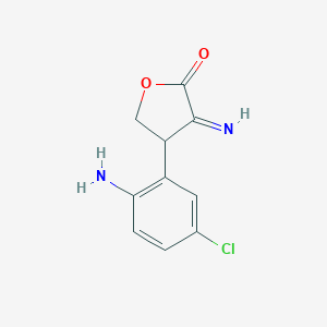 4-(2-amino-5-chlorophenyl)-3-iminodihydro-2(3H)-furanone