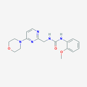 1-(2-Methoxyphenyl)-3-((4-morpholinopyrimidin-2-yl)methyl)urea