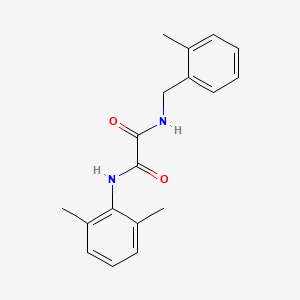 molecular formula C18H20N2O2 B2923708 N1-(2,6-二甲苯基)-N2-(2-甲苄基)草酰胺 CAS No. 861233-10-5