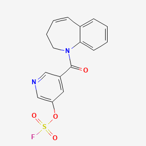 1-(5-Fluorosulfonyloxypyridine-3-carbonyl)-2,3-dihydro-1-benzazepine