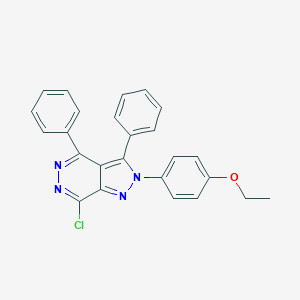 7-chloro-2-(4-ethoxyphenyl)-3,4-diphenyl-2H-pyrazolo[3,4-d]pyridazine