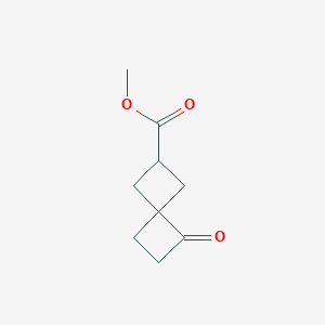molecular formula C9H12O3 B2923745 Methyl 7-oxospiro[3.3]heptane-2-carboxylate CAS No. 2090250-86-3