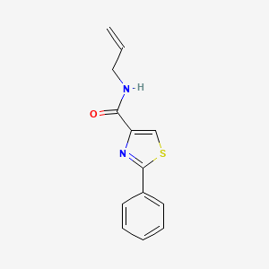 N-allyl-2-phenyl-1,3-thiazole-4-carboxamide