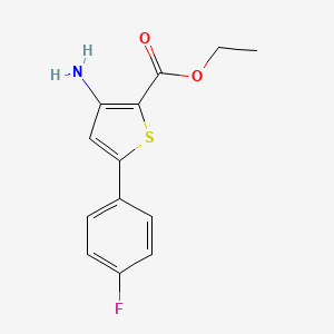 Ethyl 3-amino-5-(4-fluorophenyl)thiophene-2-carboxylate