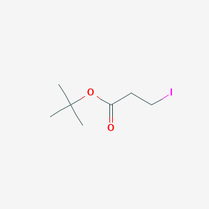 molecular formula C7H13IO2 B2923799 Tert-butyl 3-iodopropanoate CAS No. 124935-83-7