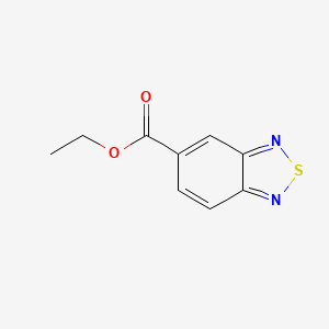 molecular formula C9H8N2O2S B2923983 Ethyl Benzo[c][1,2,5]thiadiazole-5-carboxylate CAS No. 49716-23-6