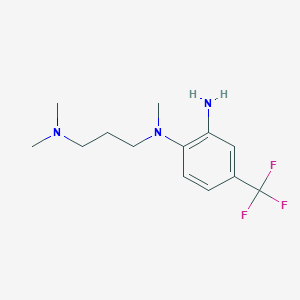 N~1~-[3-(dimethylamino)propyl]-N~1~-methyl-4-(trifluoromethyl)benzene-1,2-diamine