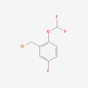 2-(Bromomethyl)-1-(difluoromethoxy)-4-fluorobenzene