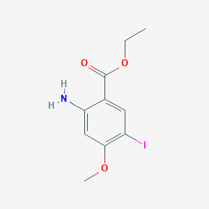 Ethyl 2-amino-5-iodo-4-methoxybenzoate