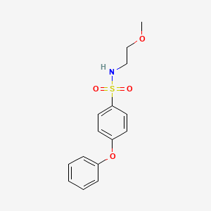 N-(2-methoxyethyl)-4-phenoxybenzenesulfonamide
