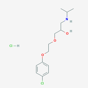 1-(2-(4-Chlorophenoxy)ethoxy)-3-(isopropylamino)propan-2-ol hydrochloride