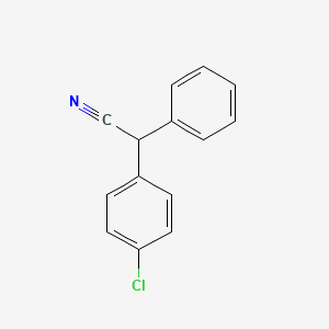 (4-Chlorophenyl)(phenyl)acetonitrile