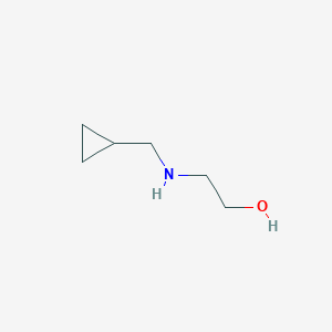 molecular formula C6H13NO B2924267 2-[(Cyclopropylmethyl)amino]ethan-1-ol CAS No. 557769-86-5