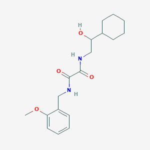 N1-(2-cyclohexyl-2-hydroxyethyl)-N2-(2-methoxybenzyl)oxalamide