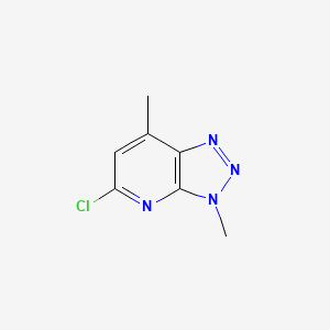 5-Chloro-3,7-dimethyl-3H-[1,2,3]triazolo[4,5-b]pyridine