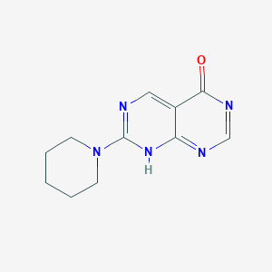 molecular formula C11H13N5O B292443 2-piperidin-1-yl-1H-pyrimido[4,5-d]pyrimidin-5-one 