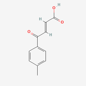molecular formula C11H10O3 B2924473 3-(4-甲基苯甲酰)丙烯酸 CAS No. 20972-36-5