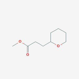methyl 3-(tetrahydro-2H-pyran-2-yl)propionate