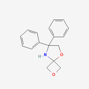 7,7-Diphenyl-2,5-dioxa-8-azaspiro[3.4]octane