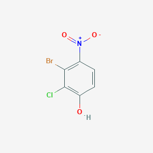3-Bromo-2-chloro-4-nitrophenol