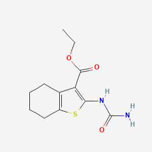 Ethyl 2-(carbamoylamino)-4,5,6,7-tetrahydro-1-benzothiophene-3-carboxylate