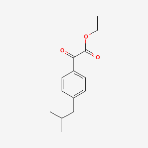 Ethyl 4-iso-butylbenzoylformate