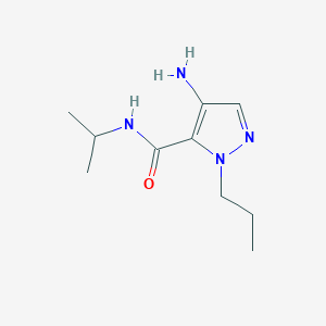 4-amino-N-(propan-2-yl)-1-propyl-1H-pyrazole-5-carboxamide