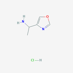 1-(Oxazol-4-YL)ethan-1-amine hydrochloride