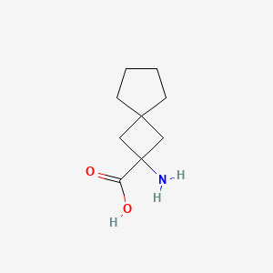 molecular formula C9H15NO2 B2924723 2-氨基螺[3.4]辛烷-2-羧酸 CAS No. 1706443-01-7