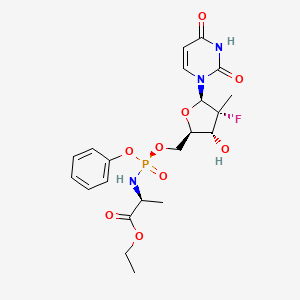 molecular formula C21H27FN3O9P B2924809 Sofosbuvir impurity I CAS No. 2164516-85-0