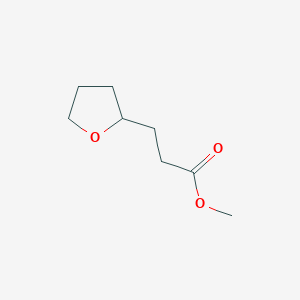 molecular formula C8H14O3 B2924856 Methyl 3-(oxolan-2-yl)propanoate CAS No. 69248-88-0