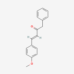molecular formula C17H16O2 B2924883 (3E)-4-(4-methoxyphenyl)-1-phenylbut-3-en-2-one CAS No. 38661-86-8