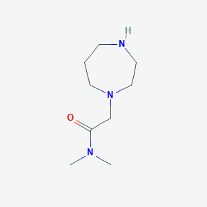 2-(1,4-diazepan-1-yl)-N,N-dimethylacetamide